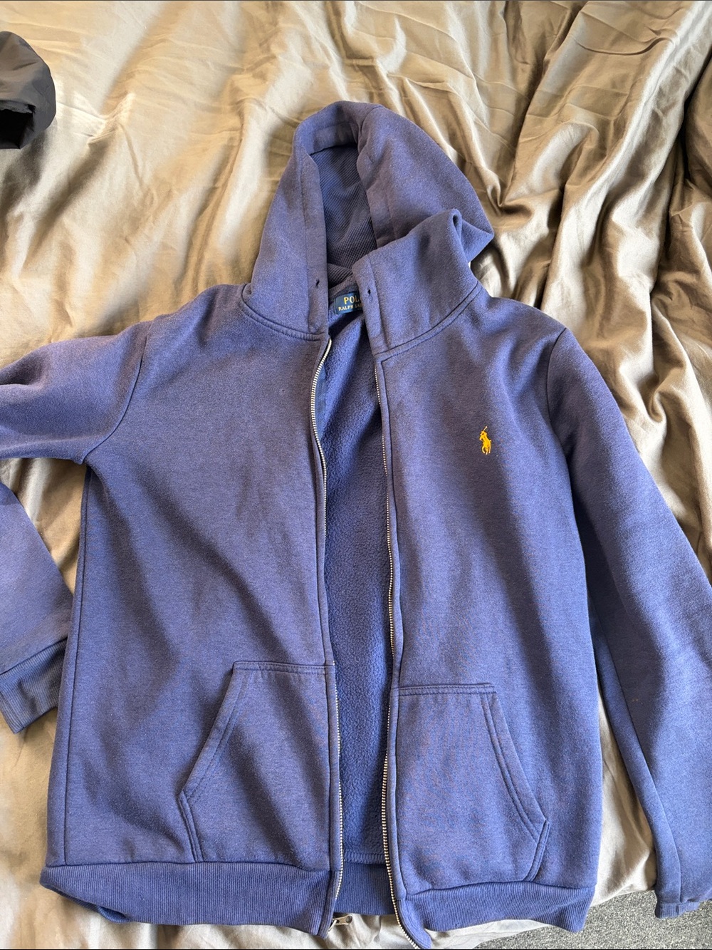 Polo by Ralph Lauren Navy Blue Full Zip up